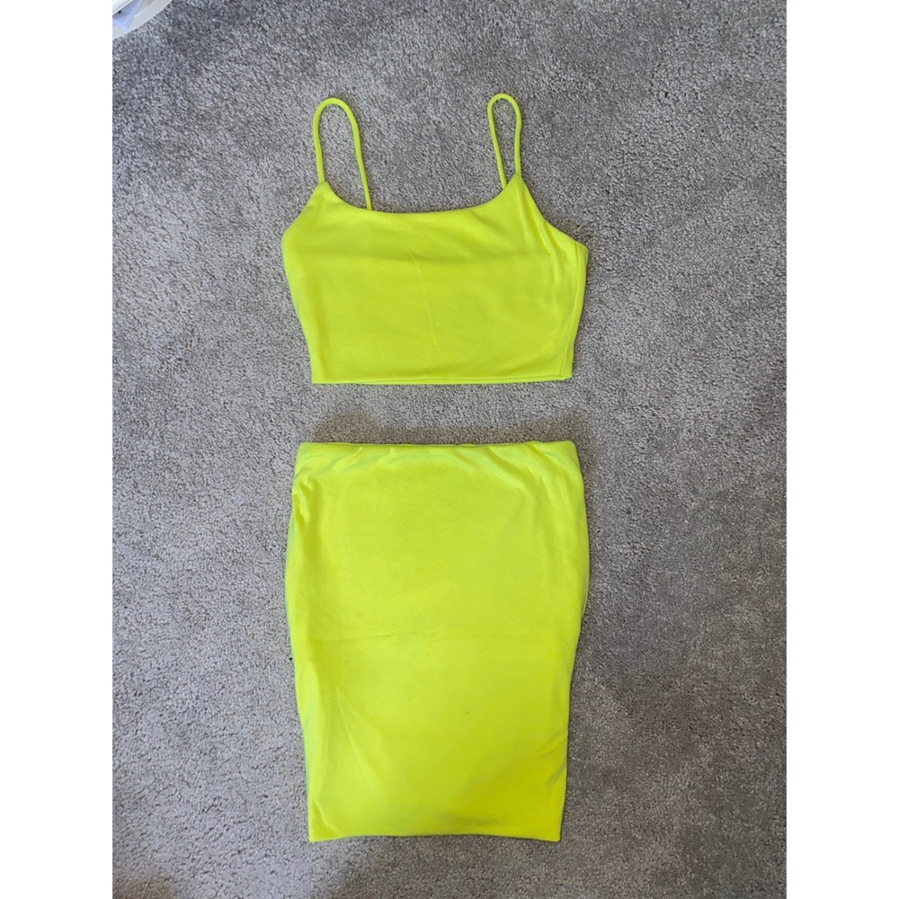 Crop top set